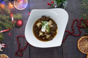 Zupa grzybowa z łazankami (1l)