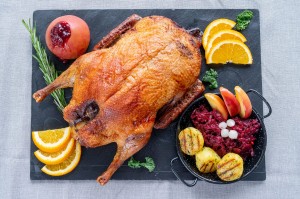 Kaczka pieczona w całości (ok. 1200g)